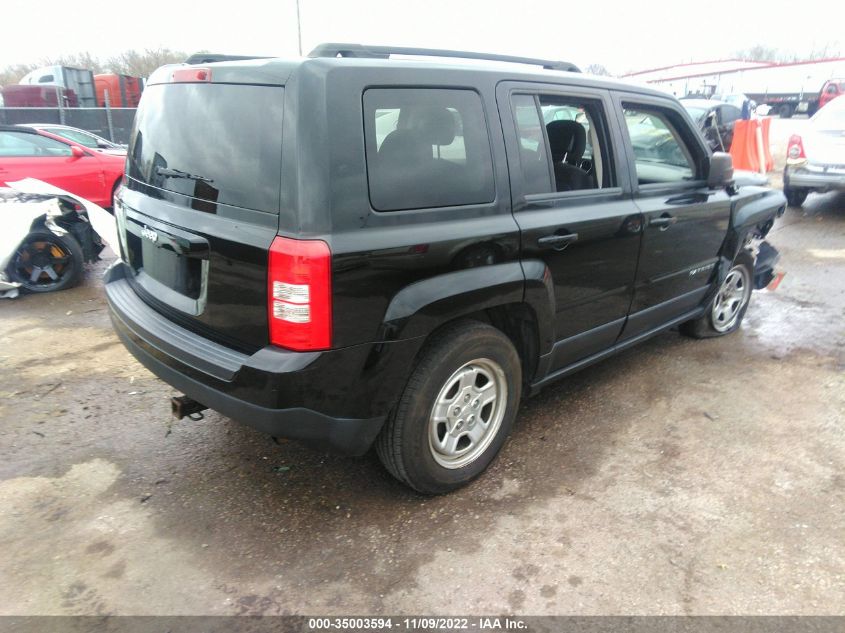 2013 JEEP PATRIOT SPORT 1C4NJPBA4DD264449