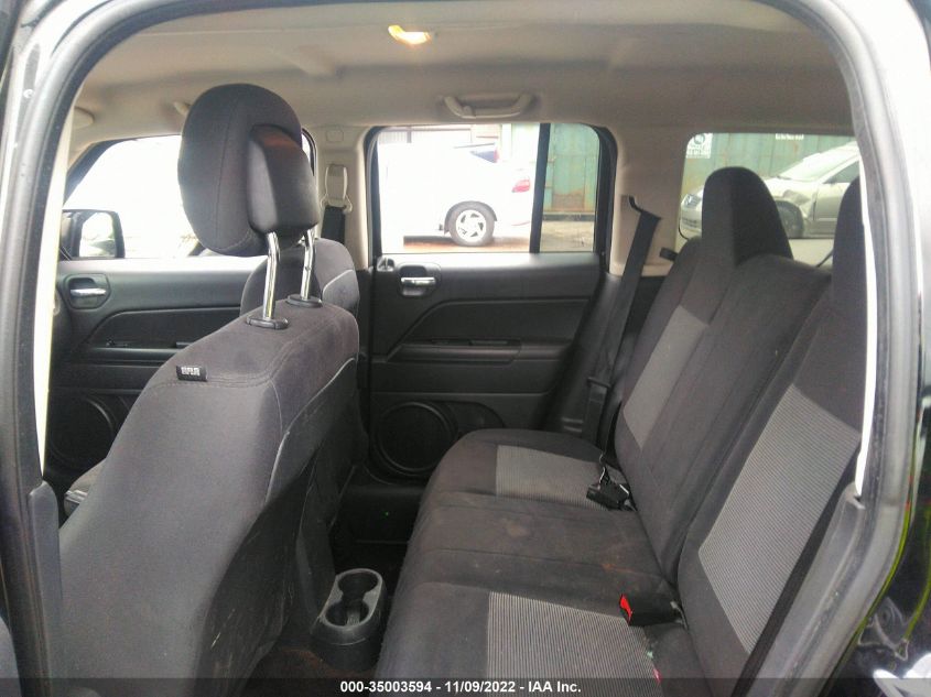 2013 JEEP PATRIOT SPORT 1C4NJPBA4DD264449