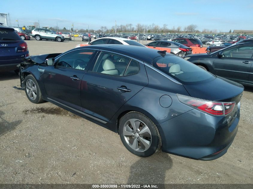 2014 KIA OPTIMA HYBRID EX KNAGN4AD4E5062419