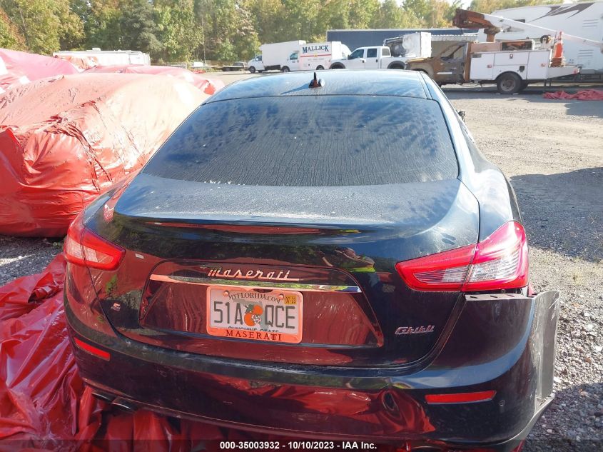 2017 MASERATI GHIBLI S ZAM57RSA4H1220948