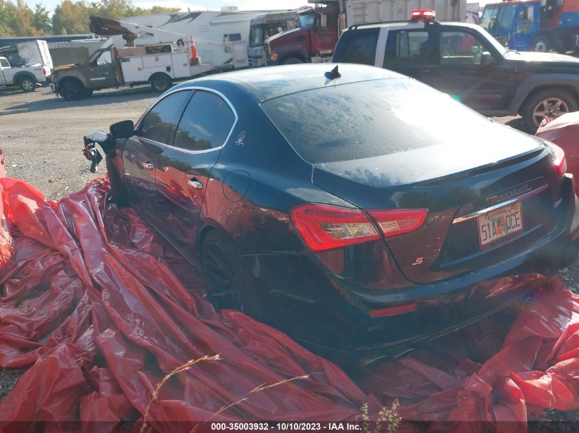 2017 MASERATI GHIBLI S ZAM57RSA4H1220948