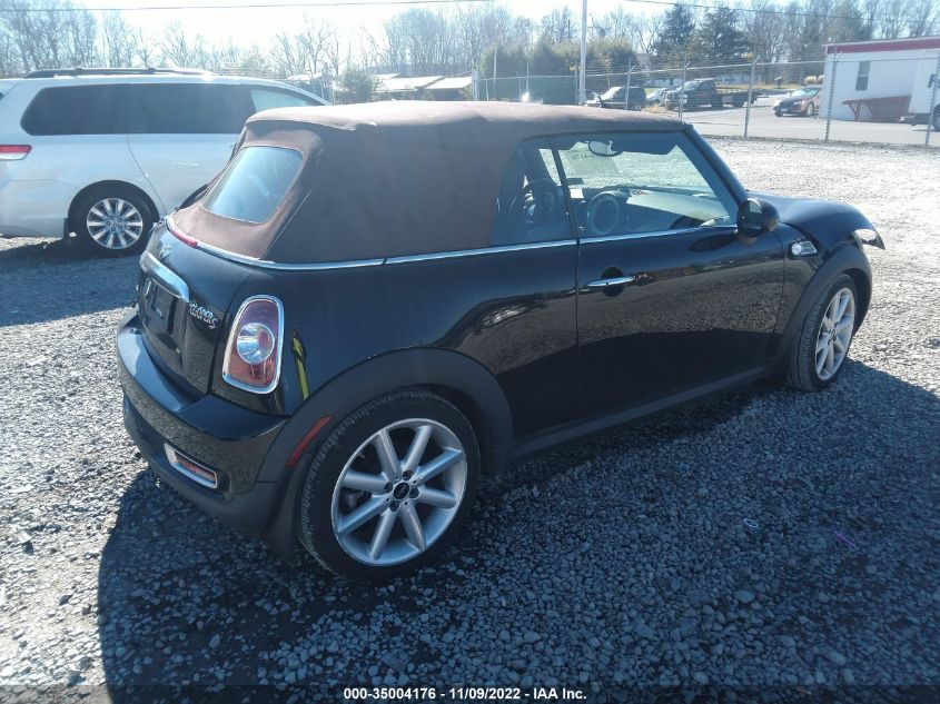 2013 MINI COOPER CONVERTIBLE S WMWZP3C51DT550899