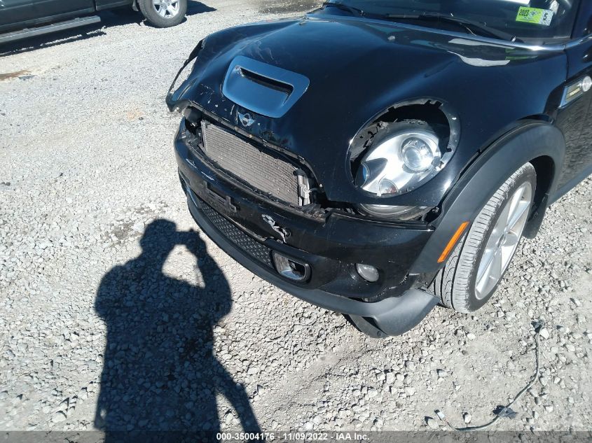 2013 MINI COOPER CONVERTIBLE S WMWZP3C51DT550899
