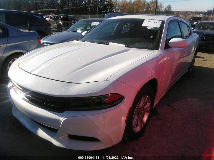 VIN 2C3CDXBG5MH539515 2021 DODGE CHARGER SXT