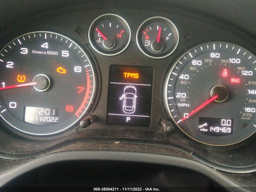 2013 AUDI A3 PREMIUM PLUS WAUMFAFM9DA019952