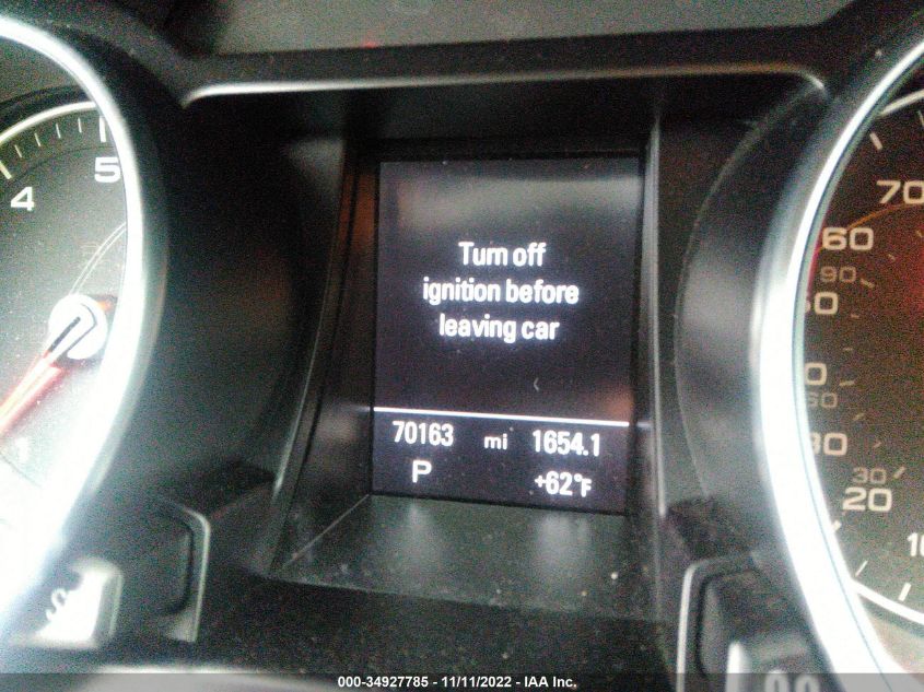 2014 AUDI A5 PRESTIGE WAUWFAFR3EA003705