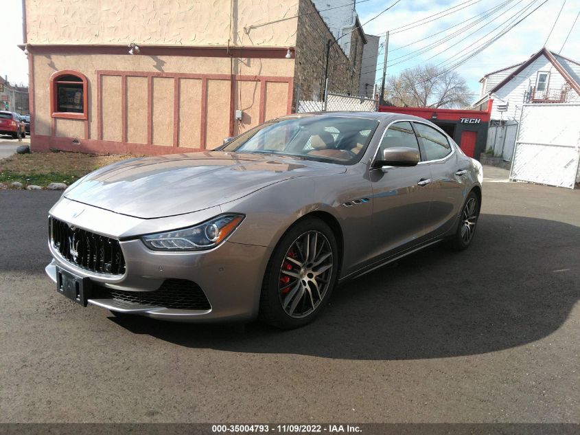 2014 MASERATI GHIBLI S Q4 ZAM57RTA7E1106291