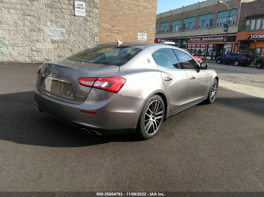 2014 MASERATI GHIBLI S Q4 ZAM57RTA7E1106291