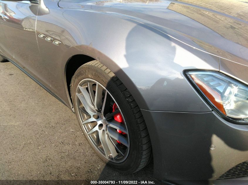 2014 MASERATI GHIBLI S Q4 ZAM57RTA7E1106291