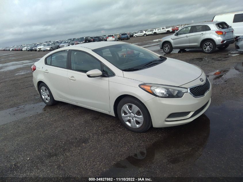 2014 KIA FORTE LX - KNAFK4A63E5160511