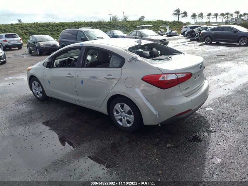 2014 KIA FORTE LX - KNAFK4A63E5160511