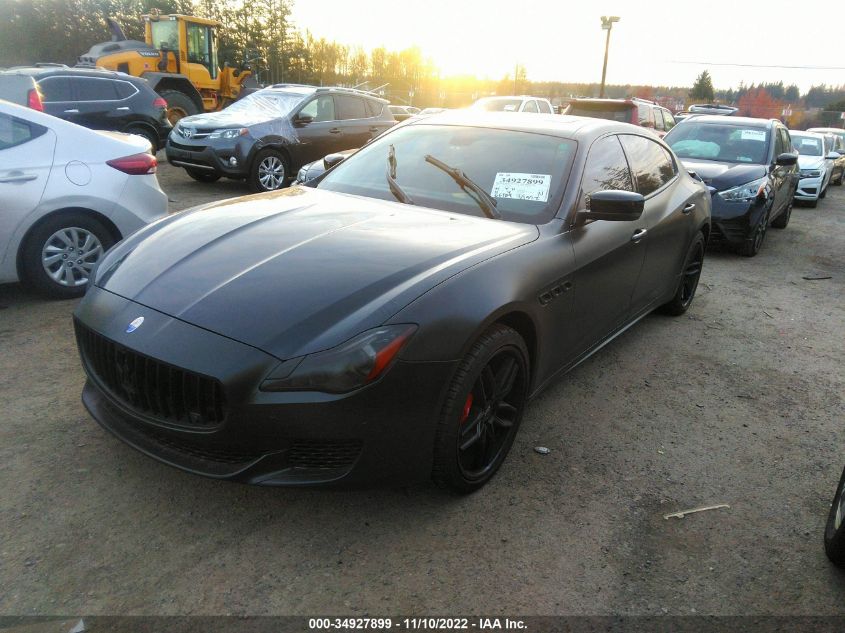 2014 MASERATI QUATTROPORTE S Q4 ZAM56RRA9E1075930
