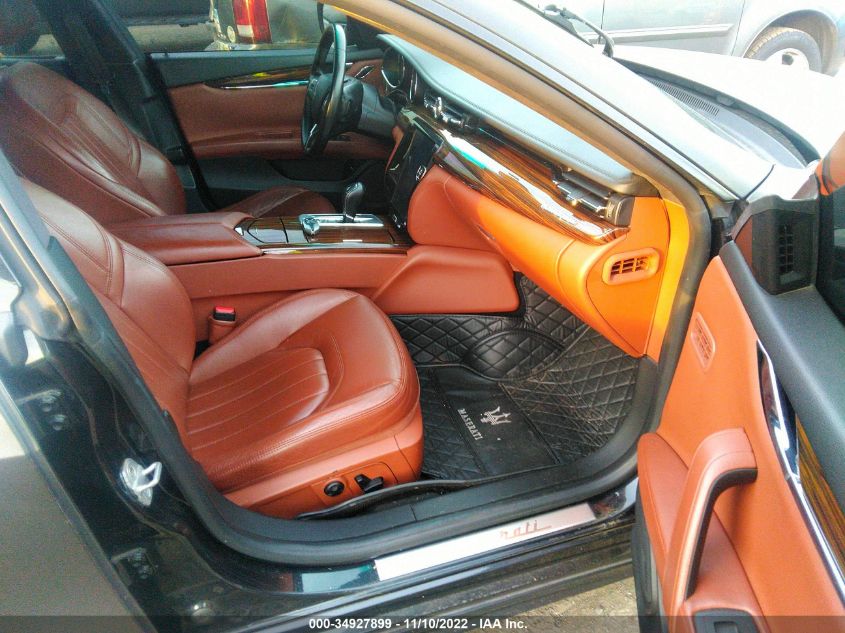 2014 MASERATI QUATTROPORTE S Q4 ZAM56RRA9E1075930