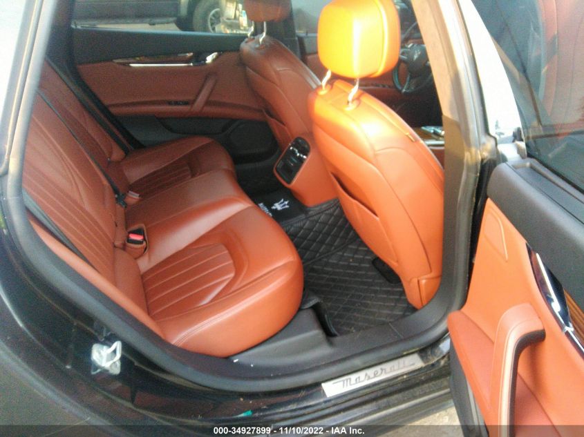 2014 MASERATI QUATTROPORTE S Q4 ZAM56RRA9E1075930