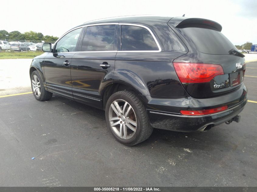 2015 AUDI Q7 3.0L TDI PREMIUM PLUS WA1LMAFEXFD003705
