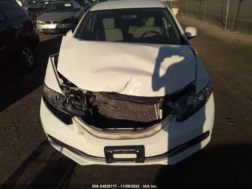 2013 HONDA CIVIC SDN LX 19XFB2F52DE083642