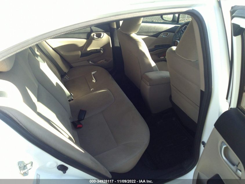 2013 HONDA CIVIC SDN LX 19XFB2F52DE083642