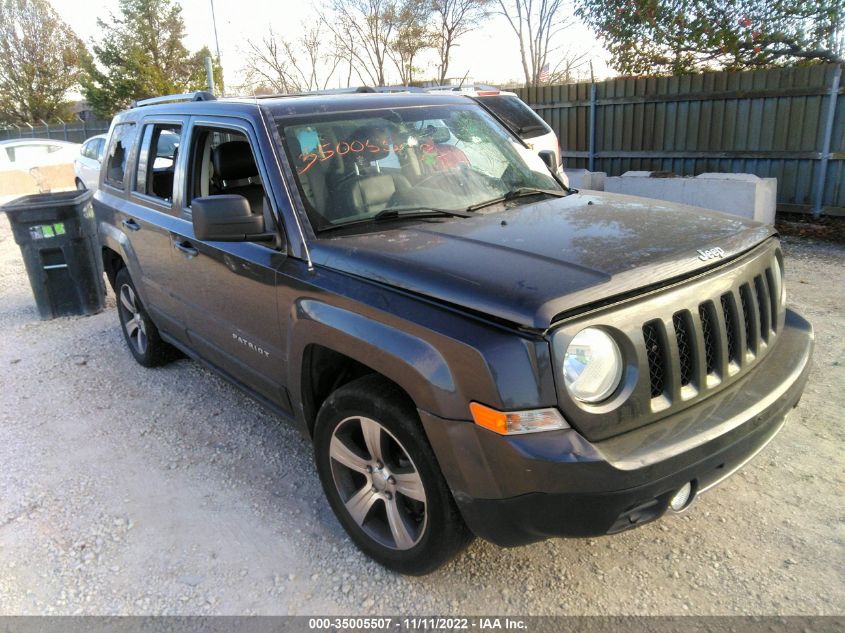 VIN 1C4NJRFB4GD582025 2016 JEEP PATRIOT no.1