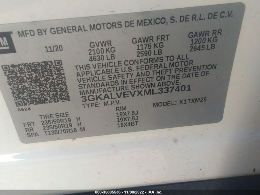 3GKALVEVXML337401 GMC Terrain SLT 6