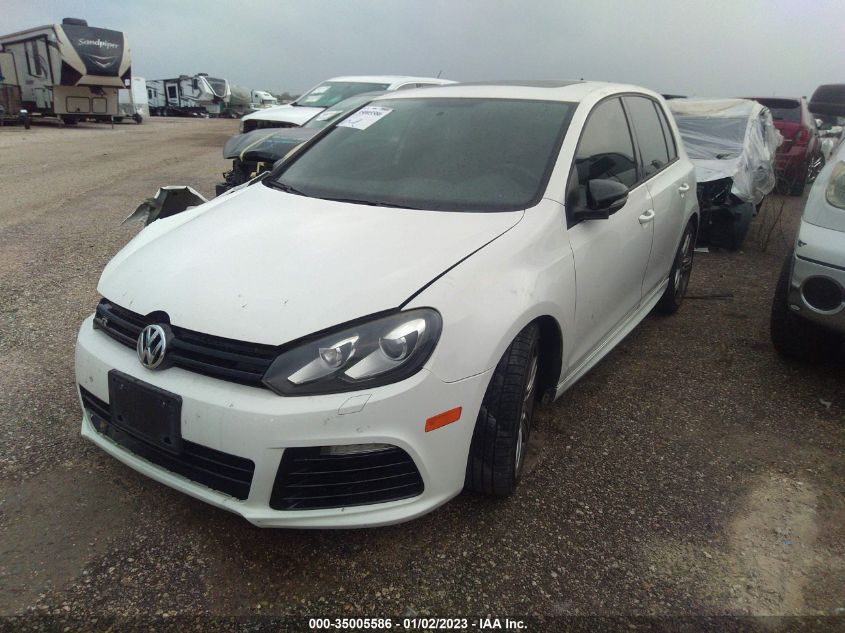 2013 VOLKSWAGEN GOLF R W/SUNROOF & NAVI WVWPF7AJ1DW118140