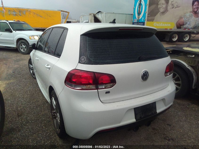 2013 VOLKSWAGEN GOLF R W/SUNROOF & NAVI WVWPF7AJ1DW118140