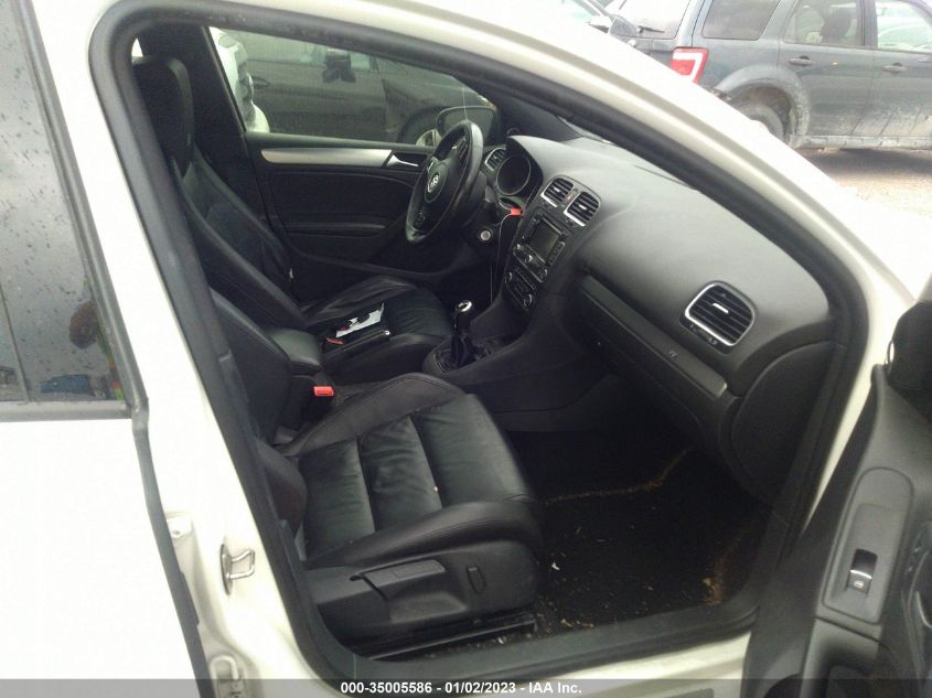 2013 VOLKSWAGEN GOLF R W/SUNROOF & NAVI WVWPF7AJ1DW118140