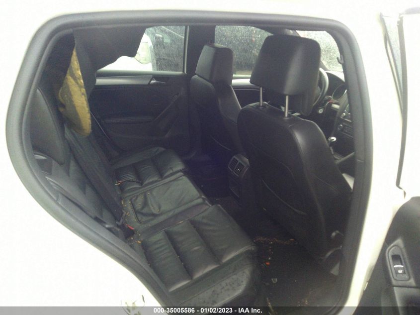 2013 VOLKSWAGEN GOLF R W/SUNROOF & NAVI WVWPF7AJ1DW118140