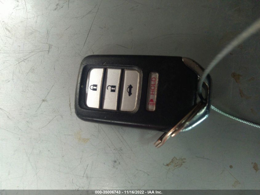 2013 HONDA ACCORD SDN EX 1HGCR2F7XDA195156