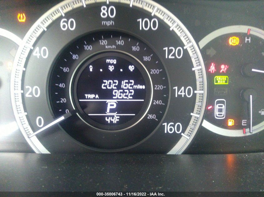 2013 HONDA ACCORD SDN EX 1HGCR2F7XDA195156