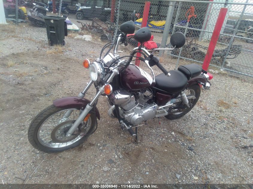 2009 YAMAHA XV250 JYAVG04E59A009898
