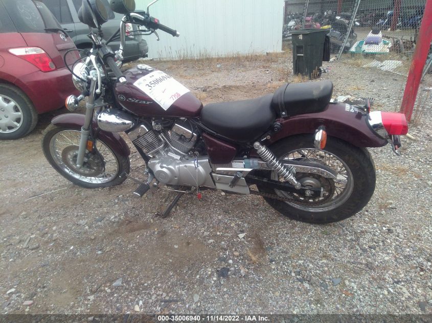 2009 YAMAHA XV250 JYAVG04E59A009898