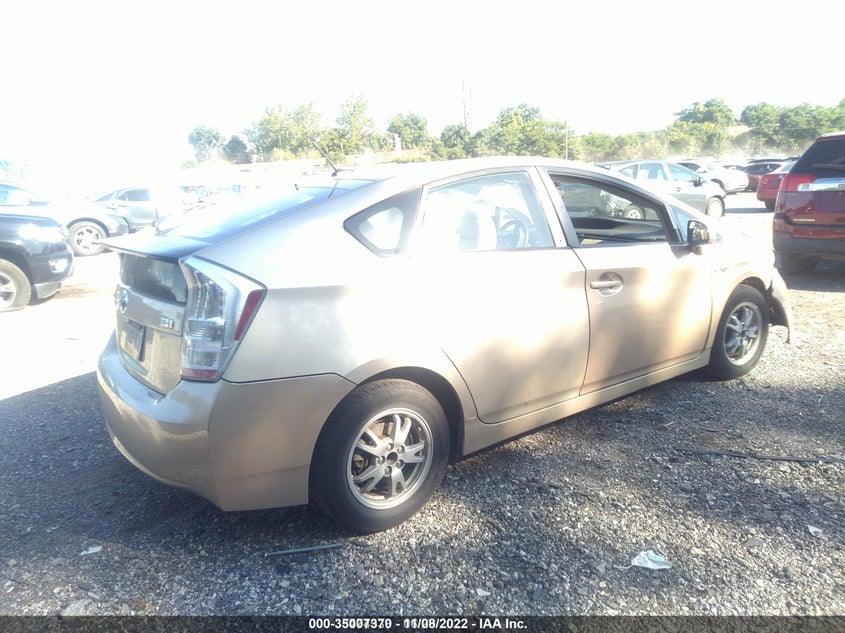 2011 TOYOTA PRIUS VIN: JTDKN3DU6B1405754