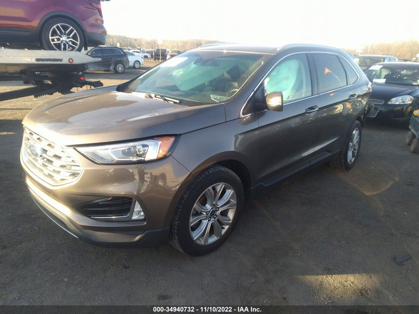 VIN 2FMPK4K90KBB53308 2019 FORD EDGE TITANIUM