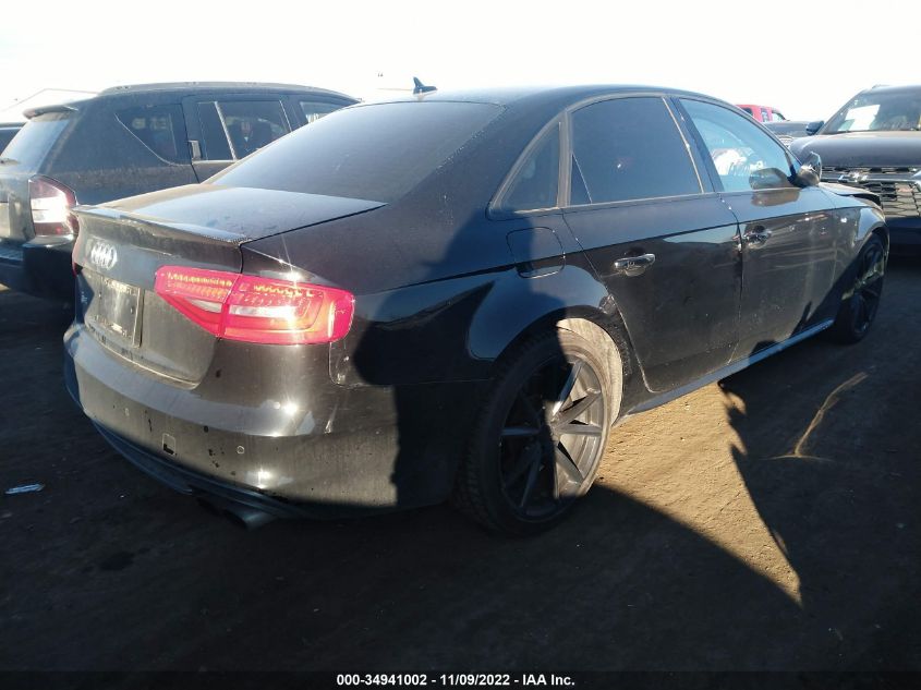 2015 AUDI S4 PREMIUM PLUS WAUBGAFL9FA061584