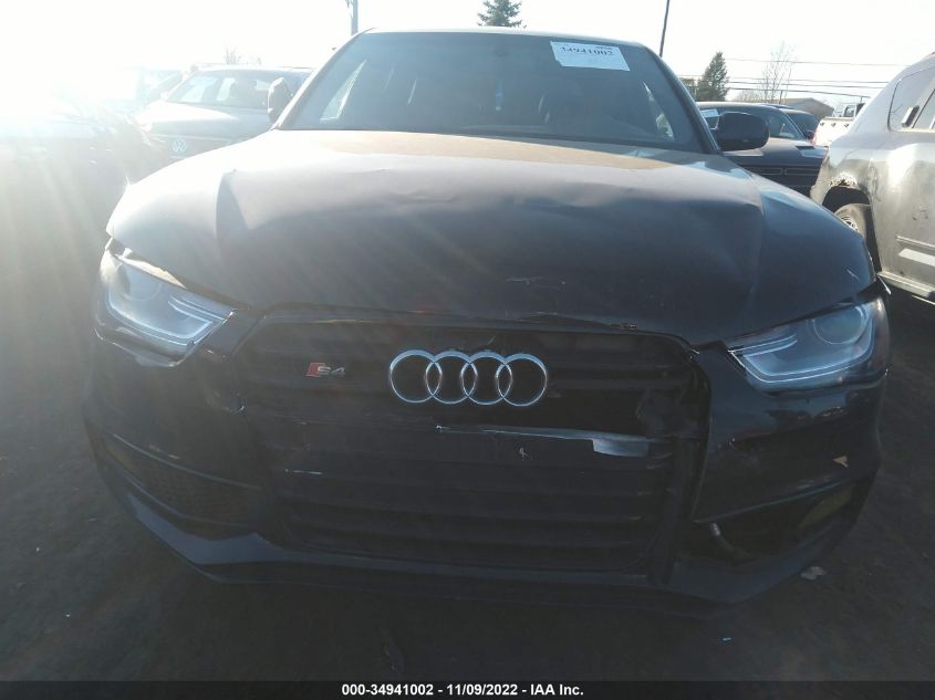 2015 AUDI S4 PREMIUM PLUS WAUBGAFL9FA061584