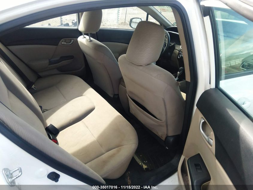2013 HONDA CIVIC SDN LX 2HGFB2F51DH540155