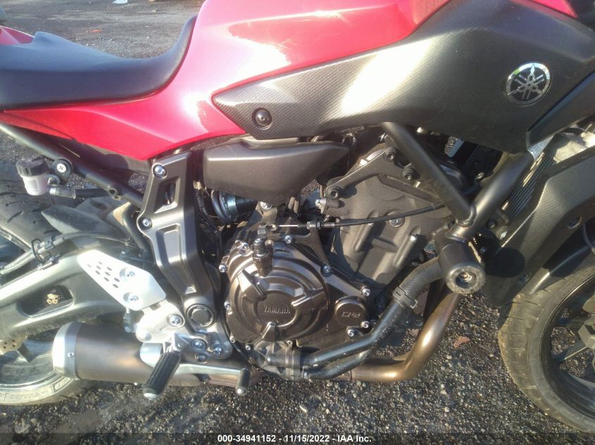 2017 YAMAHA FZ07A JYARM20E9HA000387