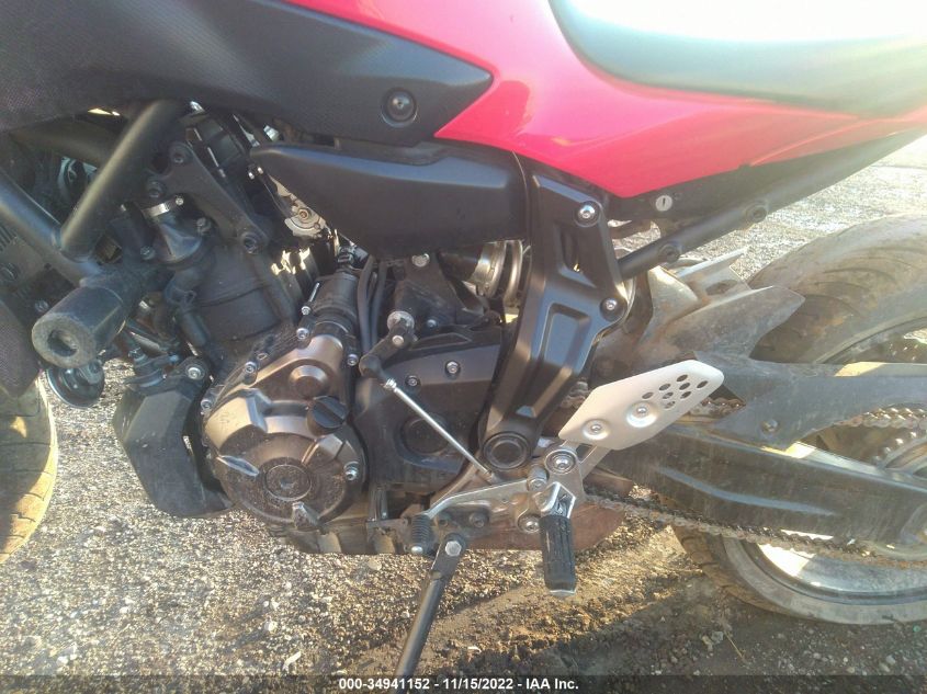 2017 YAMAHA FZ07A JYARM20E9HA000387