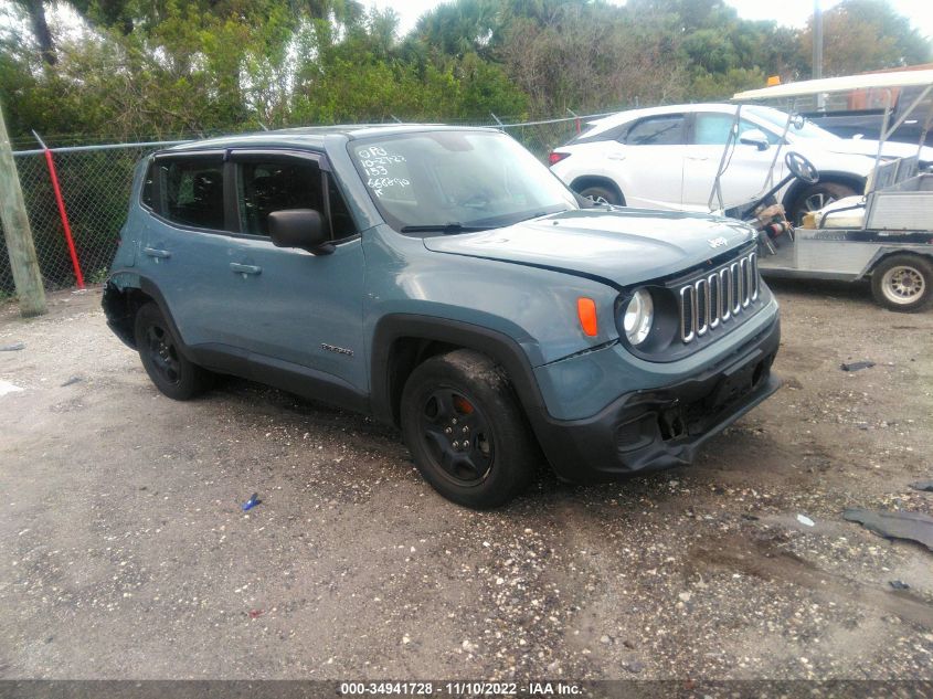 VIN ZACCJAAB6HPG16825 2017 JEEP RENEGADE no.1