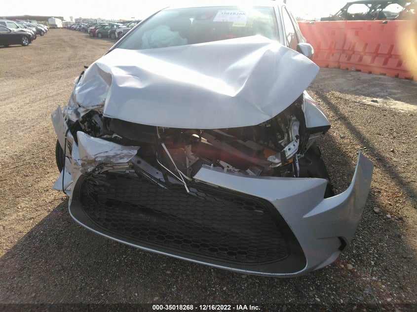 VIN 5YFEPMAEXNP346685 2022 TOYOTA COROLLA LE