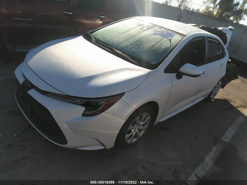 VIN JTDEPMAE7MJ149444 2021 TOYOTA COROLLA LE