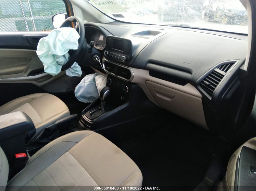 2021 FORD ECOSPORT S MAJ6S3FL0MC430029