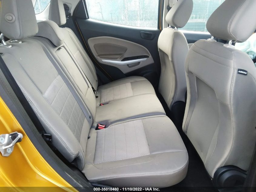 2021 FORD ECOSPORT S MAJ6S3FL0MC430029