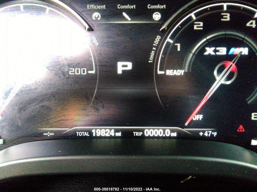 2020 BMW X3 M - 5YMTS0C07L9B14770