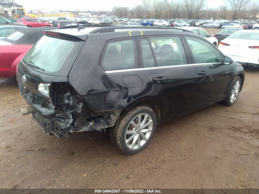 2015 VOLKSWAGEN GOLF SPORTWAGEN TSI SE 3VWC17AU6FM517665