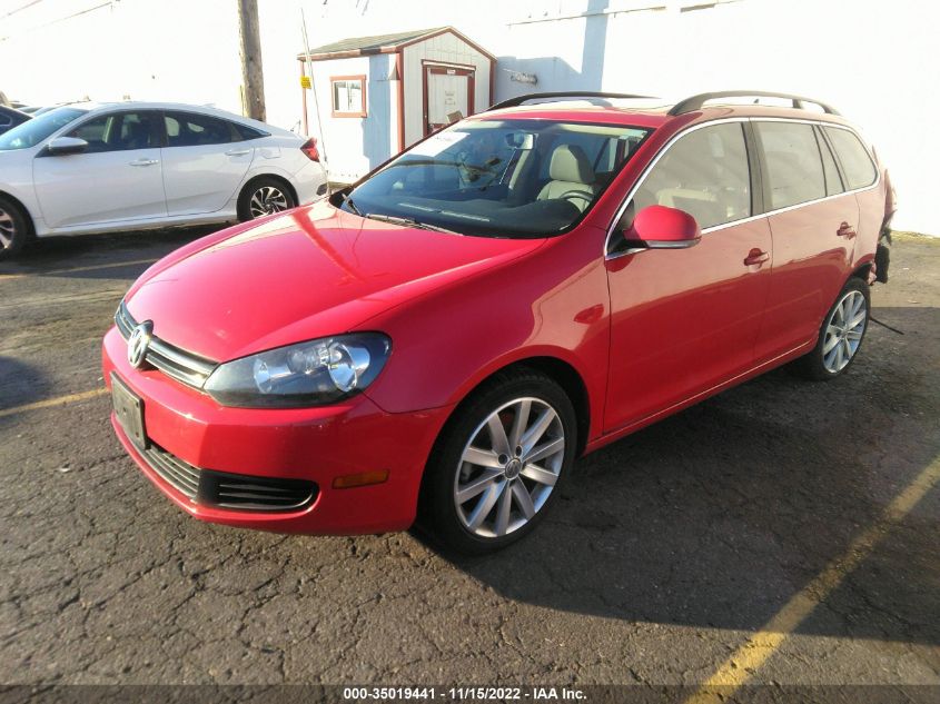 2013 VOLKSWAGEN JETTA SPORTWAGEN 2.0L TDI 3VWPL7AJ9DM630847
