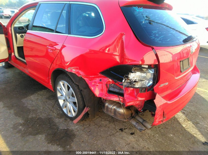 2013 VOLKSWAGEN JETTA SPORTWAGEN 2.0L TDI 3VWPL7AJ9DM630847