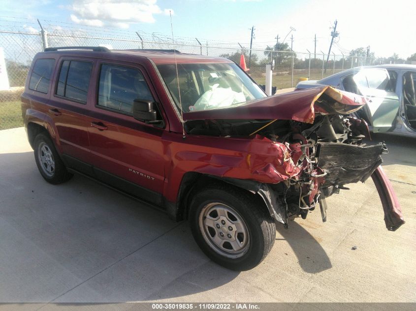 2014 JEEP PATRIOT SPORT/ALTITUDE - 1C4NJPBAXED552011