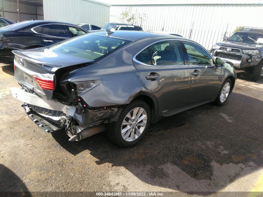 2014 LEXUS ES 300H HYBRID JTHBW1GG5E2071396