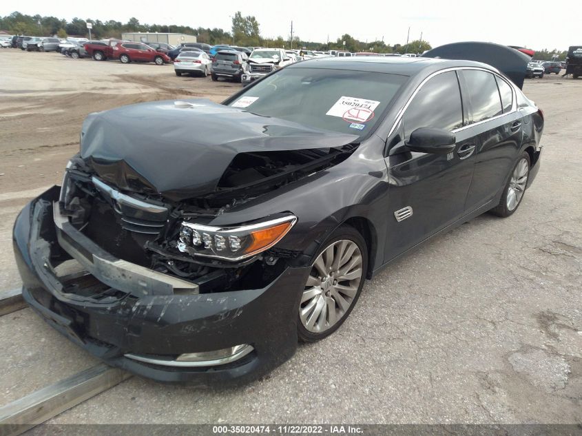 2014 ACURA RLX TECH PKG JH4KC1F59EC006988